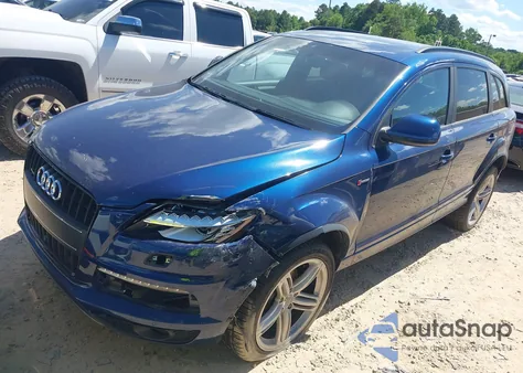 2015 Audi Q7 3.0T S Line Prestige from USA, damaged, VIN WA1DGAFEXFD025814